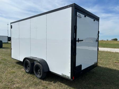 New 2027 Rock Solid 7x16 Tandem 7K Cargo w/ Ramp Door, 7' Interior Height & .080 Exterior
