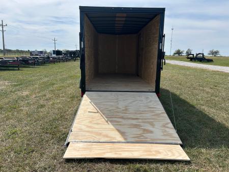 New 2027 Rock Solid 7x16 Tandem 7K Cargo w/ Ramp Door, 7' Interior Height & .080 Exterior