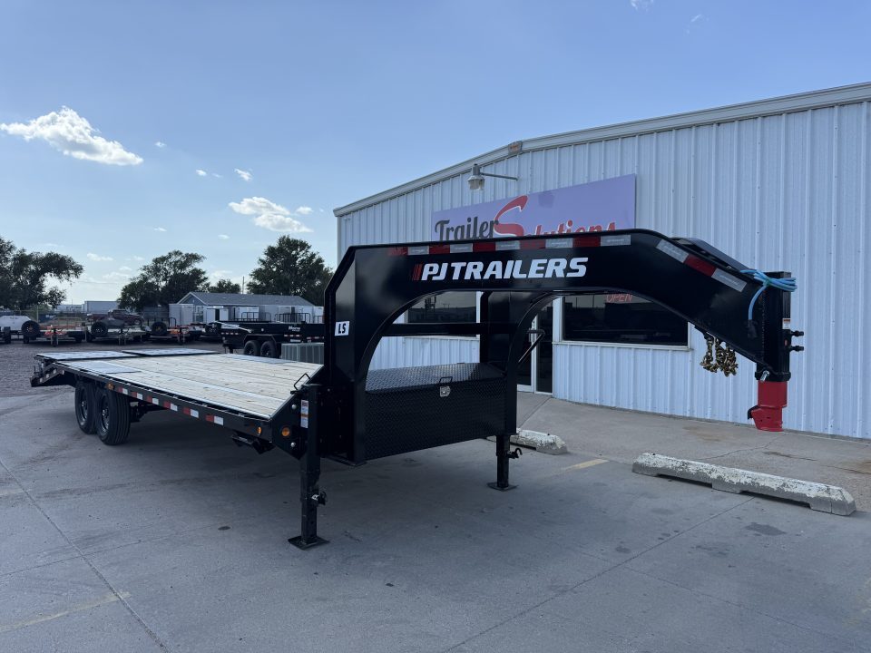 New 2027 PJ Trailers 25' x 102" 7000LB Axles Flatbed Trailer