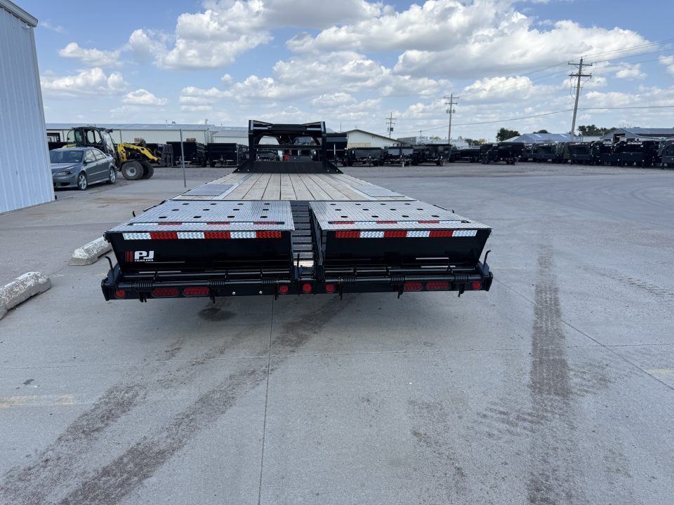 New 2027 PJ Trailers 25' x 102" 7000LB Axles Flatbed Trailer
