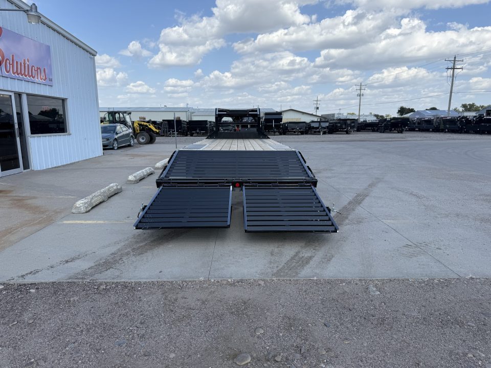 New 2027 PJ Trailers 25' x 102" 7000LB Axles Flatbed Trailer