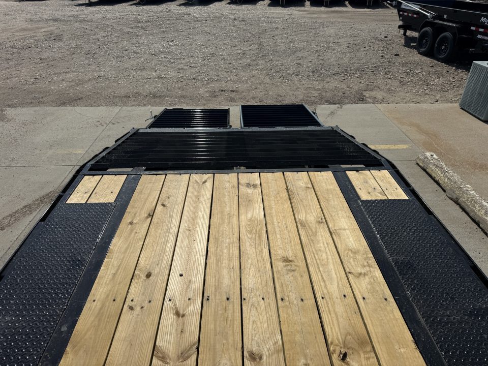 New 2027 PJ Trailers 25' x 102" 7000LB Axles Flatbed Trailer