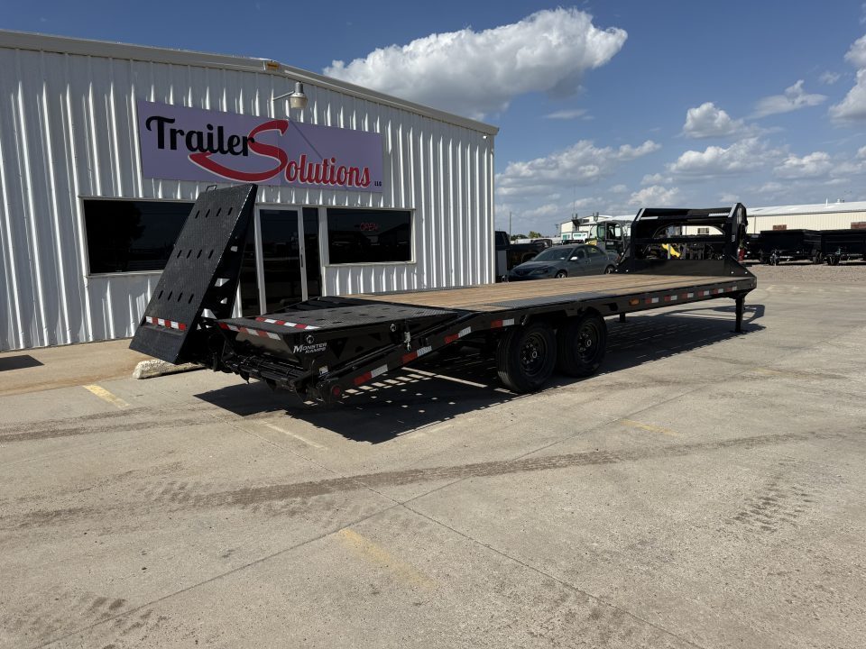 New 2027 PJ Trailers 25' x 102" 7000LB Axles Flatbed Trailer
