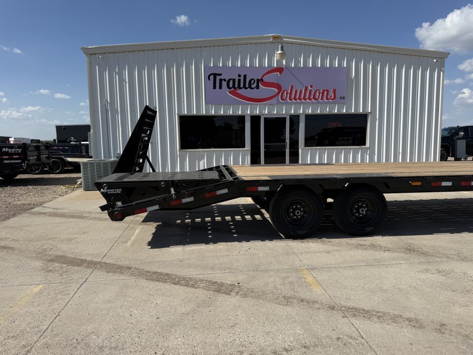 New 2027 PJ Trailers 25' x 102" 7000LB Axles Flatbed Trailer