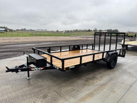 New 2027 H&H Trailers RSD8214-030 Utility Trailer