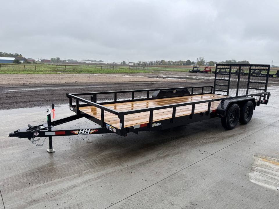 New 2027 H&H Trailers H8220TRS-070 Utility Trailer