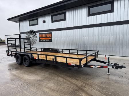 New 2027 H&H Trailers H8220TRS-070 Utility Trailer