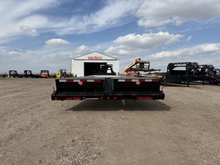 Used 2020 PJ Trailers 40' X 102" With Monster Ramps Flatbed Trailer