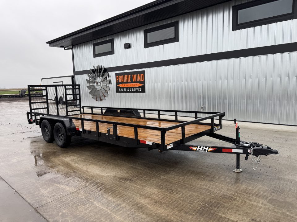 New 2027 H&H Trailers H8220TRS-070 Utility Trailer