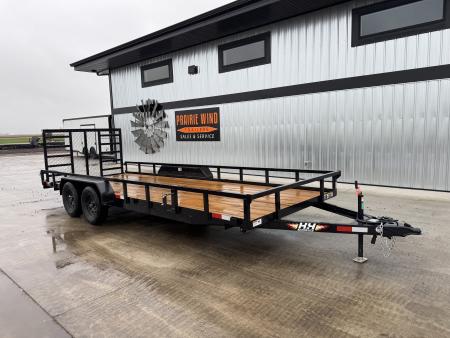 New 2027 H&H Trailers H8220TRS-070 Utility Trailer