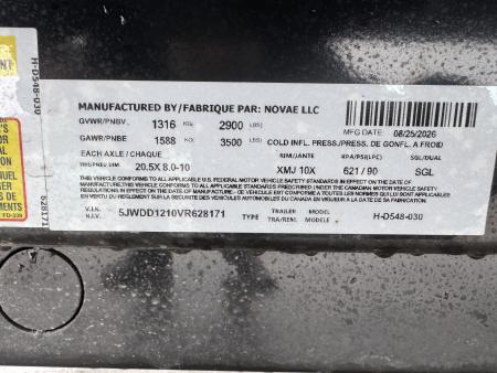 New 2027 H&H Trailers H-D548-030 Dump Trailer