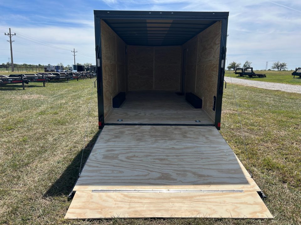 New 2027 Rock Solid 8.5x20 Tandem 10K Cargo w/ 7' Interior Height, .080 Exterior, & Ramp Door