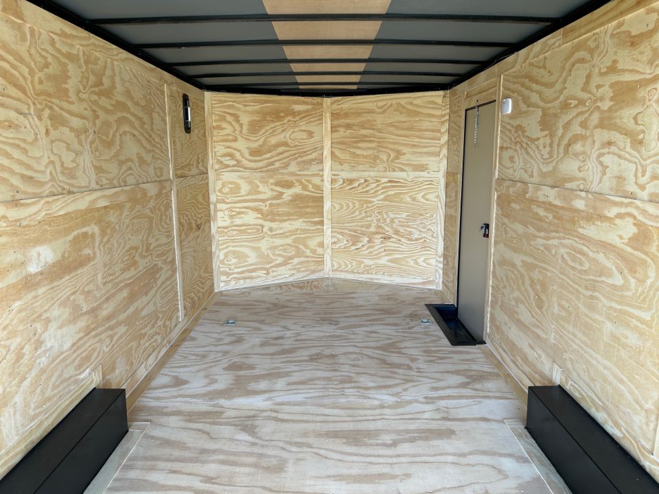 New 2027 Rock Solid 8.5x20 Tandem 10K Cargo w/ 7' Interior Height, .080 Exterior, & Ramp Door