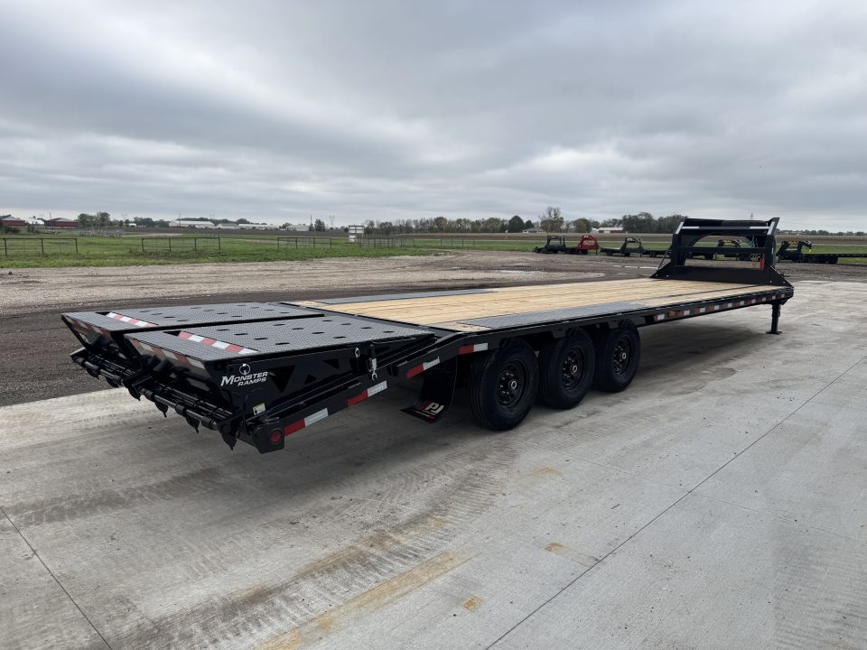 New 2027 PJ Trailers LS32GN Deckover Trailer
