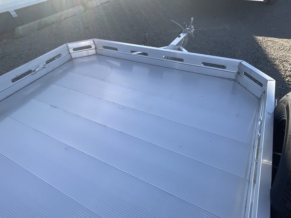 New 2027 Aluma 7712H-STG Utility Trailer