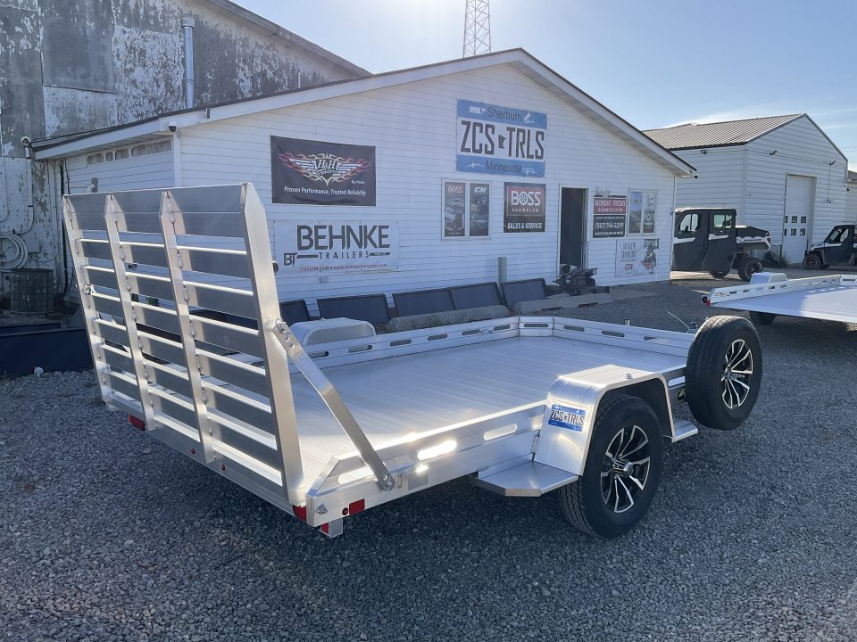 New 2027 Aluma 7712H-STG Utility Trailer