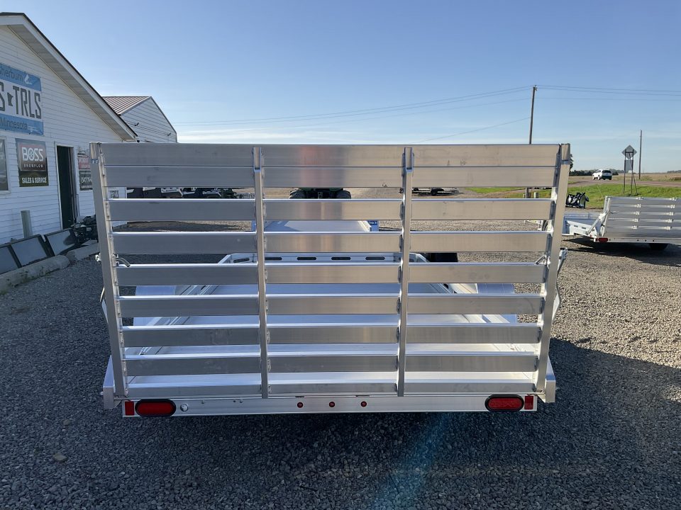 New 2027 Aluma 7712H-STG Utility Trailer