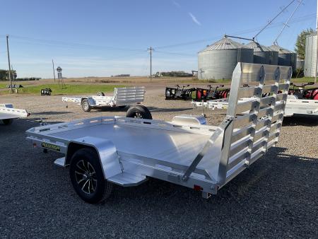 New 2027 Aluma 7712H-STG Utility Trailer
