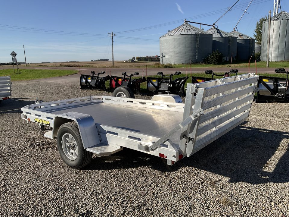 New 2027 Aluma 7712H-BT Utility Trailer