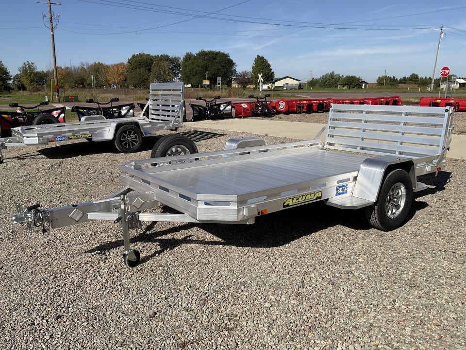 New 2027 Aluma 7712H-BT Utility Trailer
