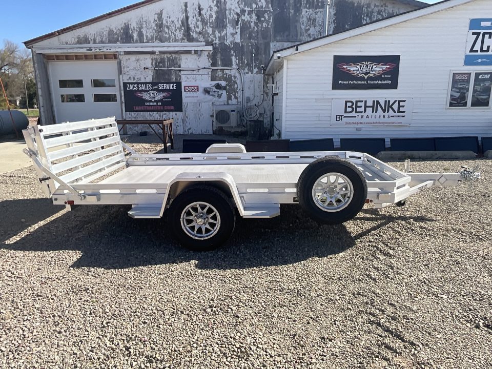 New 2027 Aluma 7712H-BT Utility Trailer