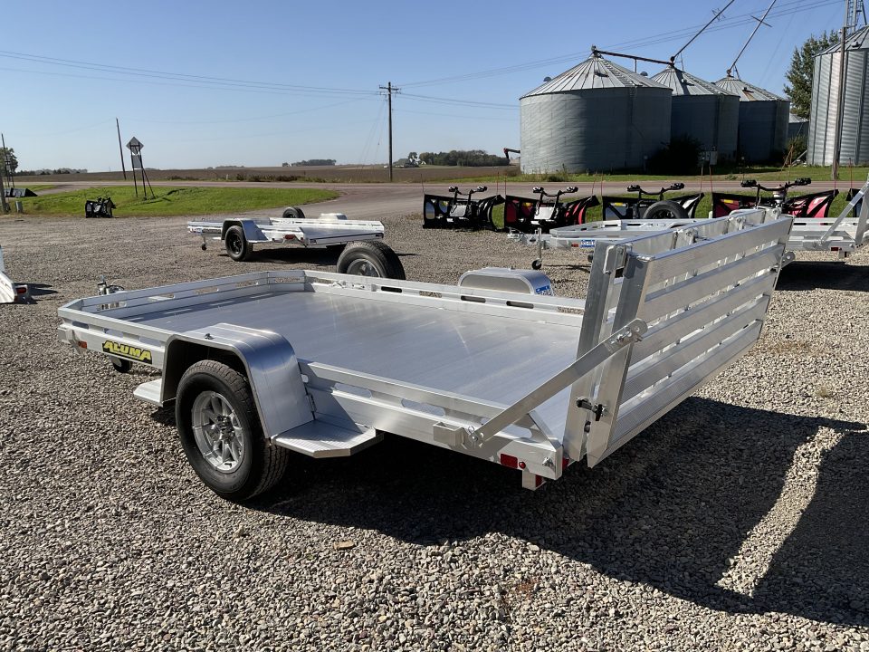 New 2027 Aluma 7712H-BT Utility Trailer