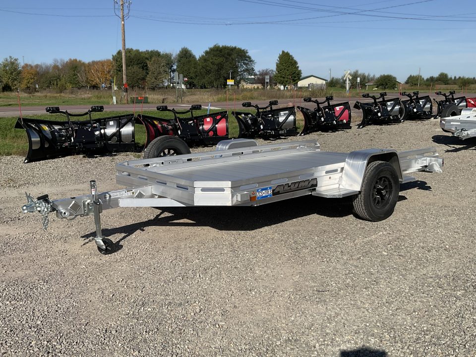 New 2027 Aluma EX7712H-SLR Utility Trailer