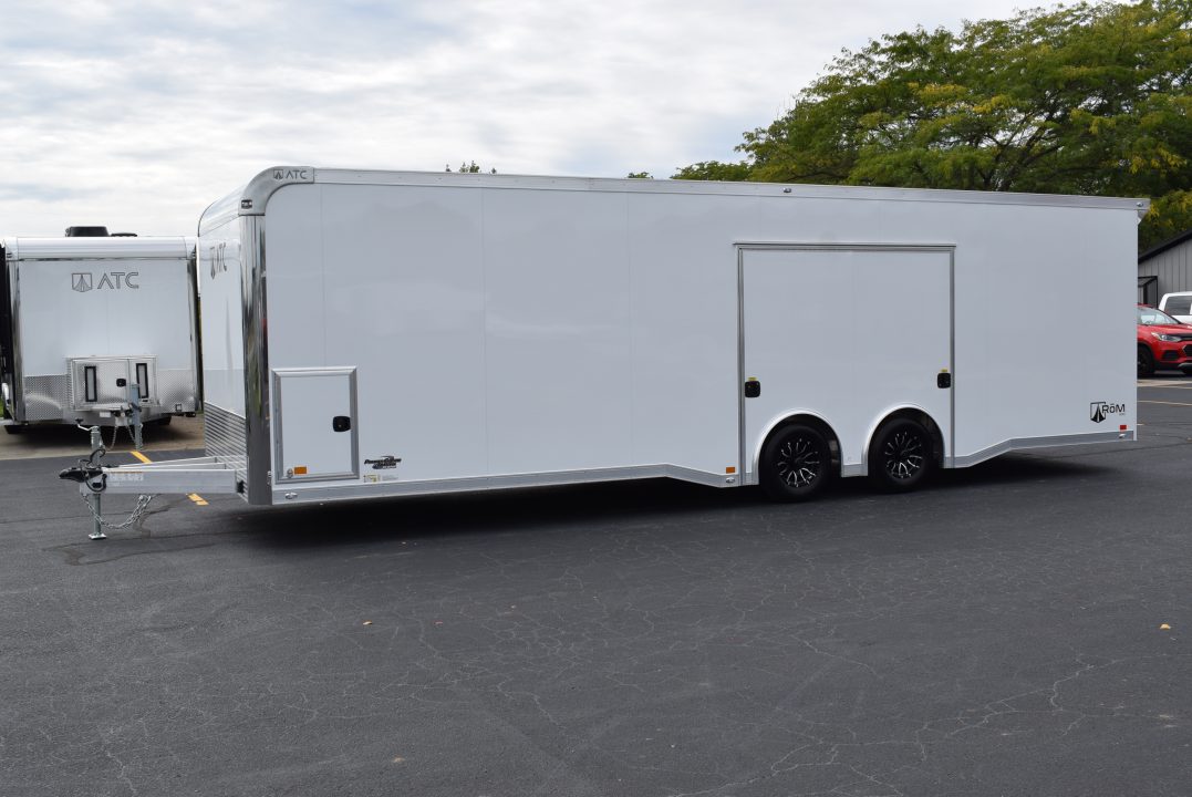 New 2027 8.5x28 ATC ROM400 Car / Racing Trailer