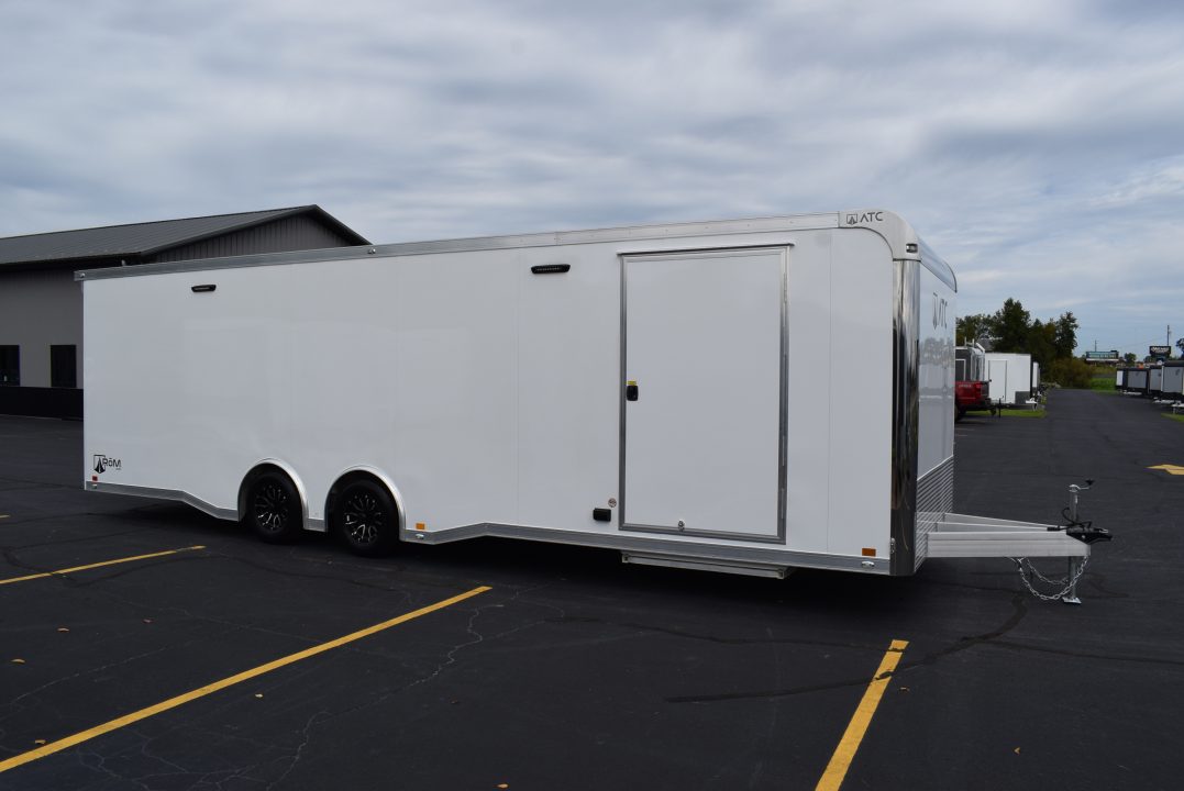 New 2027 8.5x28 ATC ROM400 Car / Racing Trailer