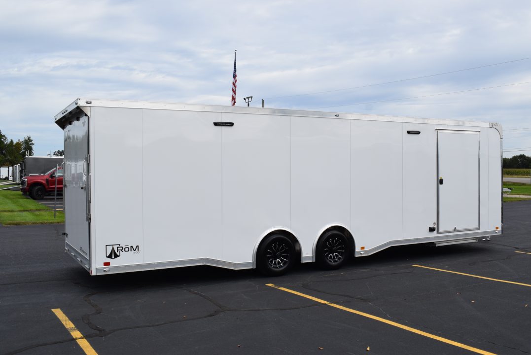 New 2027 8.5x28 ATC ROM400 Car / Racing Trailer