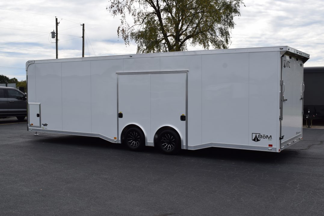 New 2027 8.5x28 ATC ROM400 Car / Racing Trailer