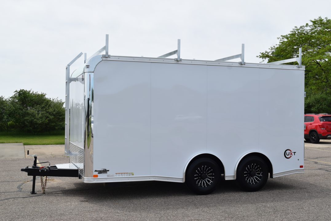 New 2027 United UXT 8.5x16 Pro Contractor w/ Ladder Racks, Tool Crib & 30A Electrical