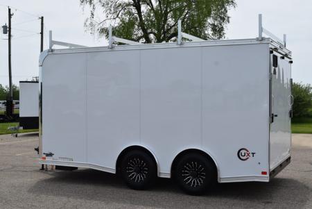 New 2027 United UXT 8.5x16 Pro Contractor w/ Ladder Racks, Tool Crib & 30A Electrical