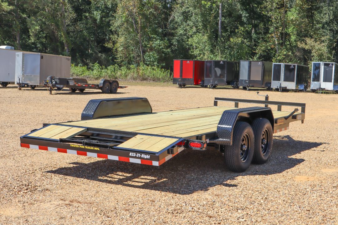 New 2026 7X20 TWISTED PINE Car Hauler