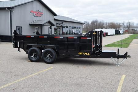 New GRIFFIN 7x14 14K DUMP TRAILER w/ TELESCOPING CYLINDER