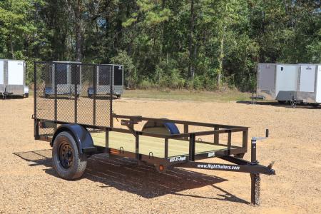 New 2026 5X10 TWISTED PINE Utility Trailer