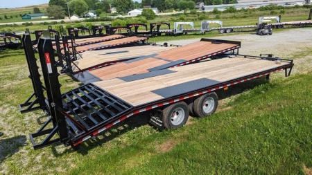 New 2027 Quality 21+4 HD Tagalong Deckover w/ Spring Assist Ramps & Pop Up Dove