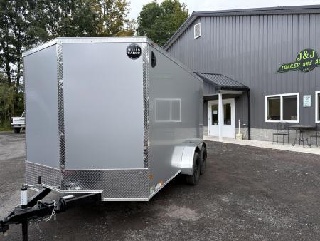 New 2027 Wells Cargo Fasttrac Deluxe 7x14 6'6  Interior Height Cargo / Enclosed Trailer with Ramp