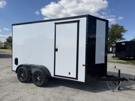 New 2027 Rock Solid Cargo 6'x12'x7' Cargo / Enclosed Trailer 7K GVWR