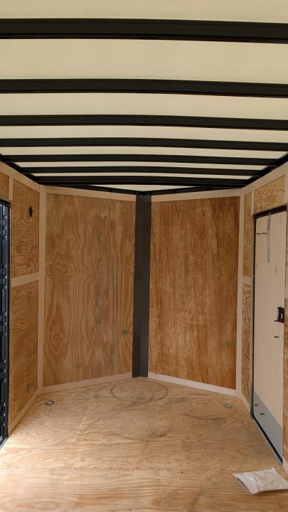New 2027 Homesteader 7x14 Intrepid V-Nose Cargo Trailer w/ Ramp Door (EZ-EXIT DOOR!!!)
