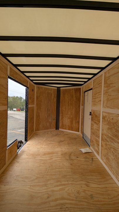 New 2027 Homesteader 7x14 Intrepid V-Nose Cargo Trailer w/ Ramp Door (EZ-EXIT DOOR!!!)