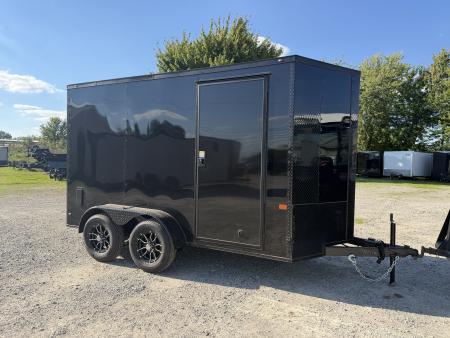 New 2027 Rock Solid Cargo 6'x12'x7' Cargo / Enclosed Trailer 7K GVWR