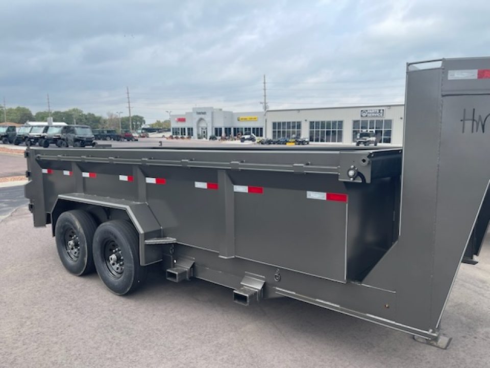 New 2027 H&W 16' GN dump trailer Dump Trailer