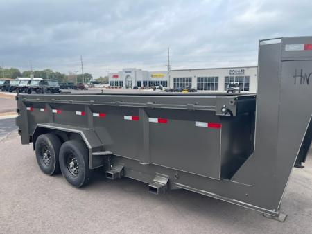 New 2027 H&W 16' GN dump trailer Dump Trailer