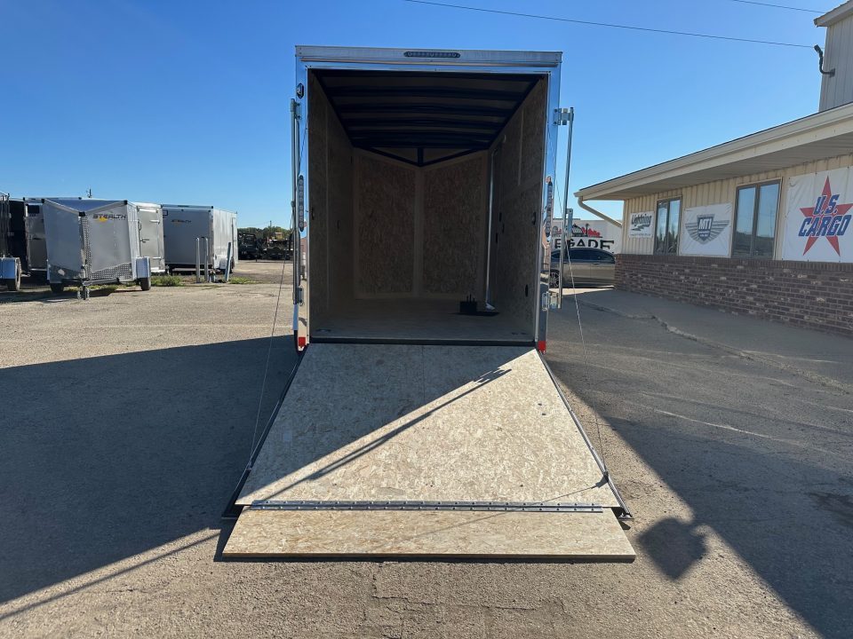 New 2027 US Cargo 6x12 V-Nose 3k w/Barn Doors Cargo / Enclosed Trailer