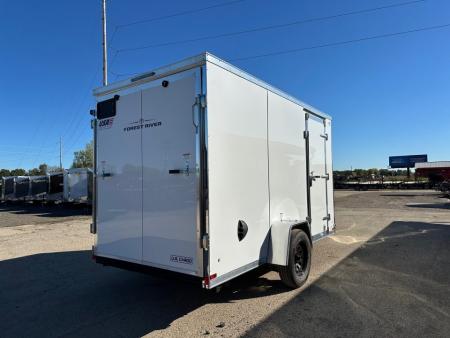 New 2027 US Cargo 6x12 V-Nose 3k w/Barn Doors Cargo / Enclosed Trailer