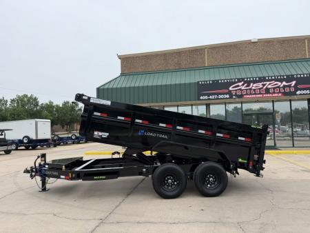 New #395604 2027 LOAD TRAIL DL 14 X 83 TANDEM AXLE LOW PRO 14K BUMPER PULL DUMP W/ 3' SIDES & 7 GAUGE FLOOR