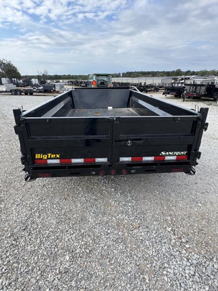 New 2027 Big Tex 83x14 Tandem 15.4K Telescopic Dump w/ 7 Gauge Floor & Slide In Ramps HYDRO JACK SPRING ARM TARP