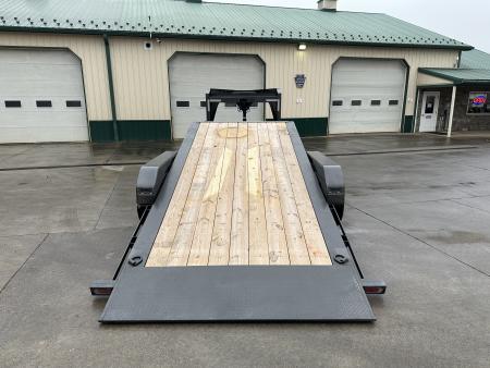 New Diamond C 24' Gooseneck Hydraulic Dampening Tilt (HDT 210)