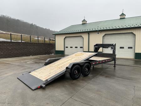 New Diamond C 24' Gooseneck Hydraulic Dampening Tilt (HDT 210)
